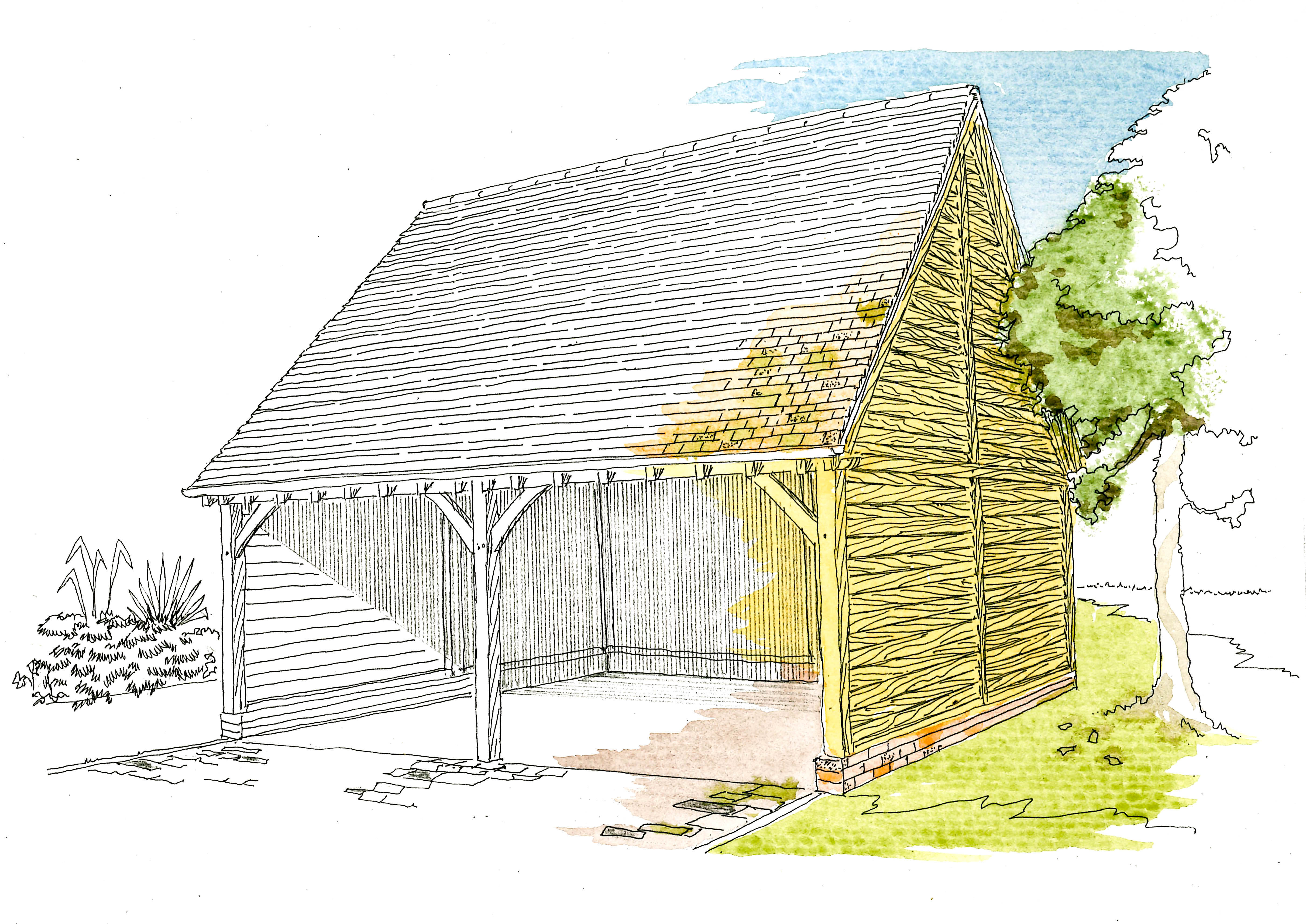 Saddle Roof 45-2-2