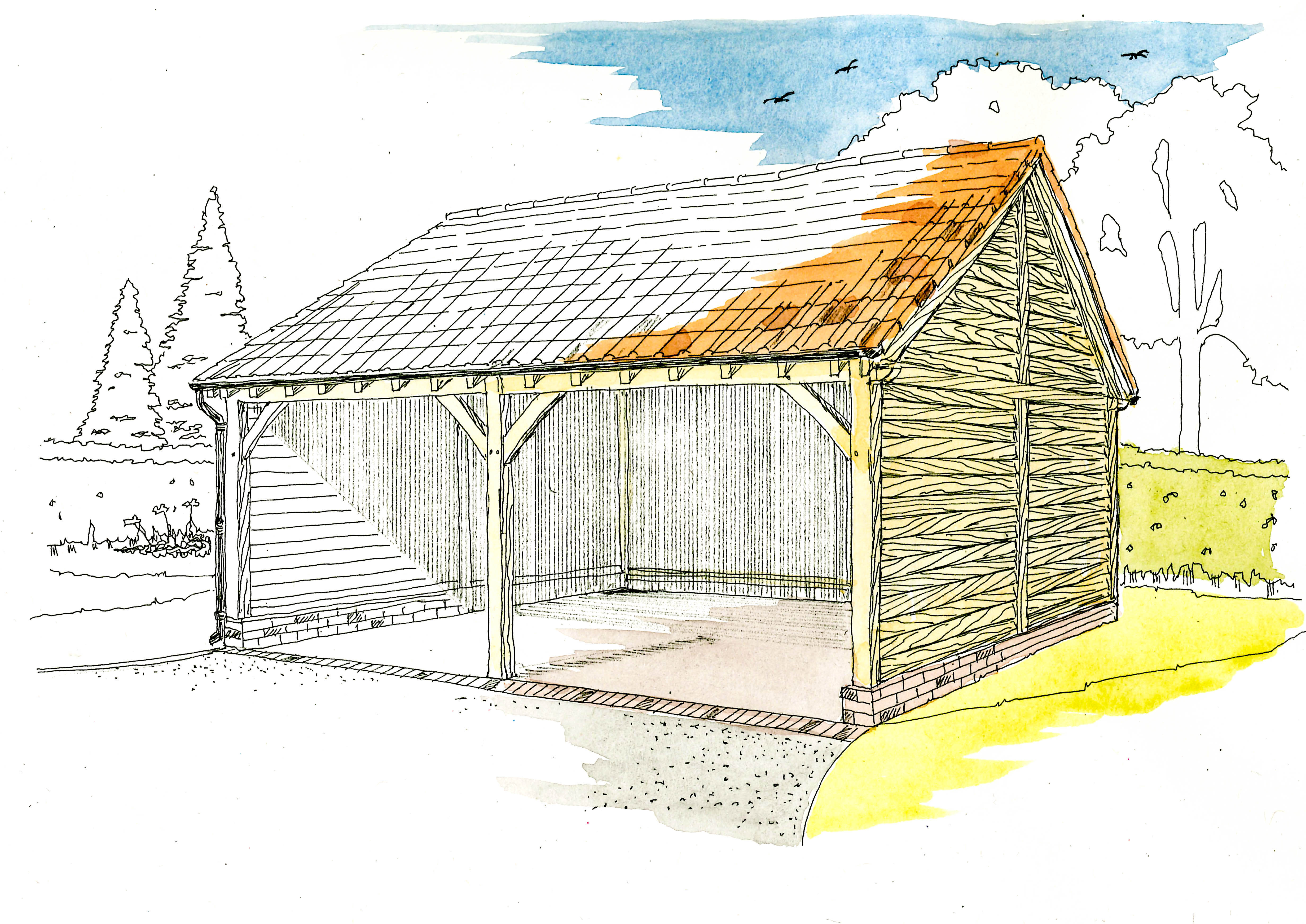 Saddle Roof PD-2-2