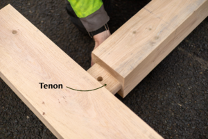 Oak Frame Jargon: Mortise & Tenon